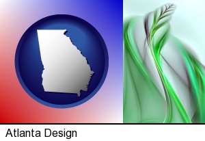Atlanta, Georgia - a fractal design