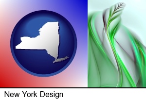 New York, New York - a fractal design